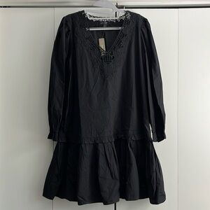 J. Crew Cotton Long Sleeve Dress, Small